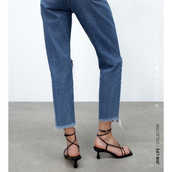 Zara high waisted mom jeans NWT - Picture 3 of 5